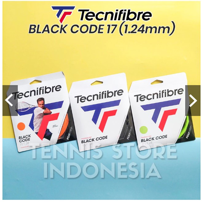 Senar Tenis Tecnifibre BLACK CODE