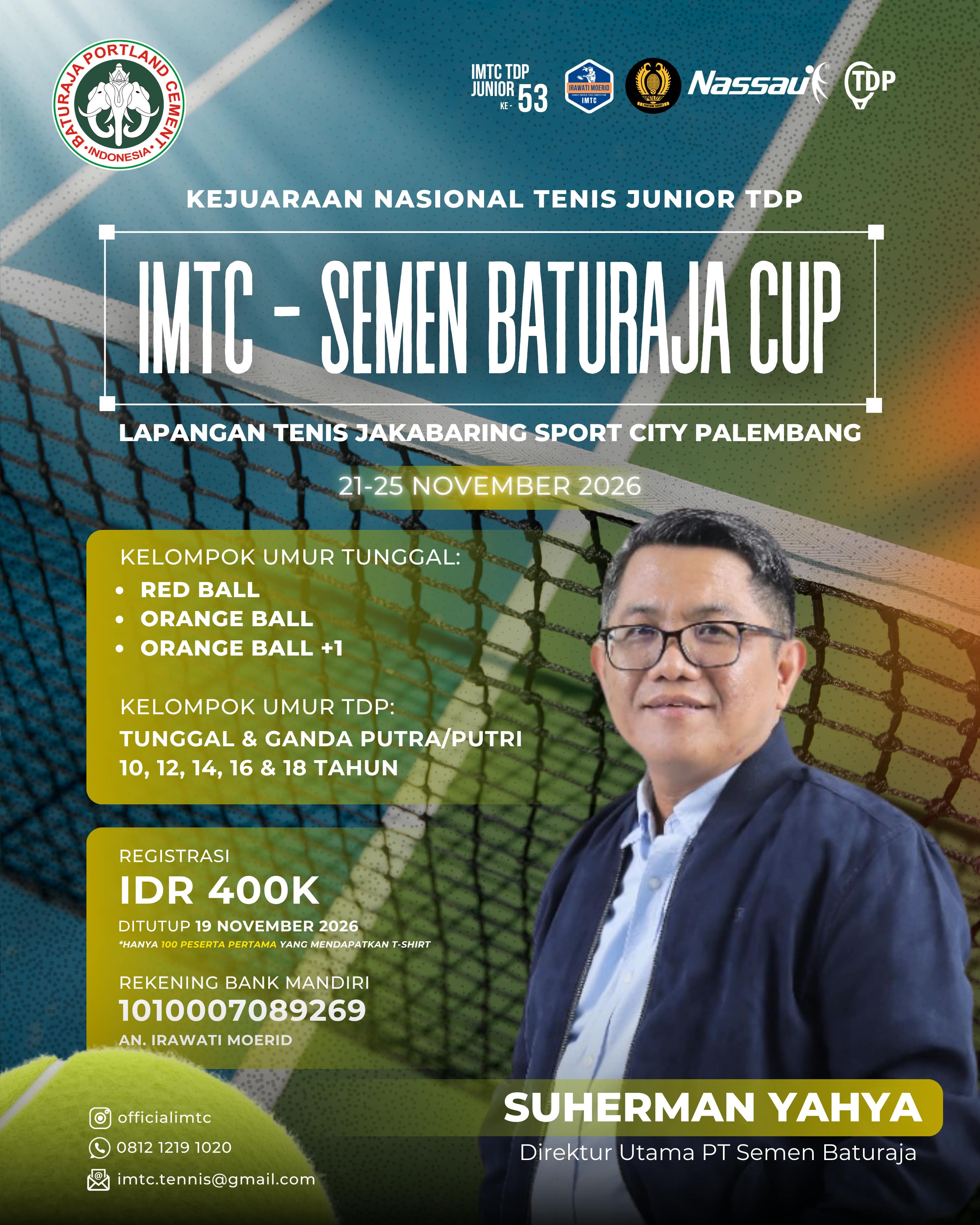 IMTC - SEMEN BATURAJA CUP